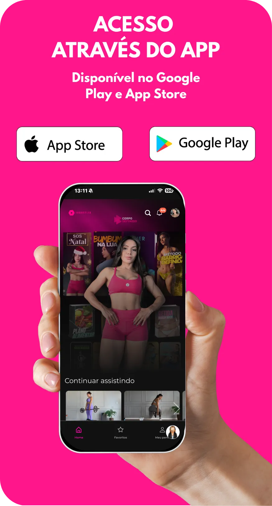 App Método Corpo Definido – treinos em vídeo, cardápio e suporte